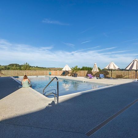 Camping Domaine Saane Et Mer Quiberville Extérieur photo