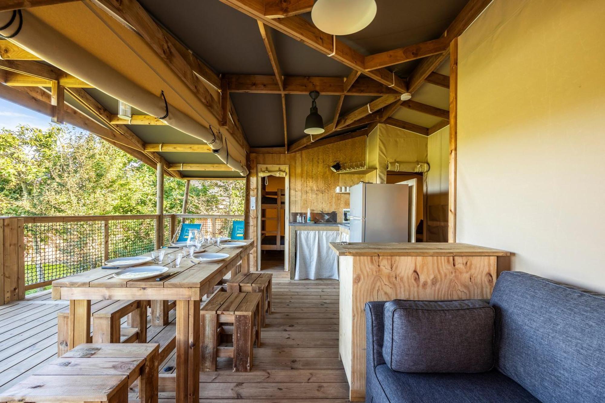 Camping Domaine Saane Et Mer Quiberville Chambre photo