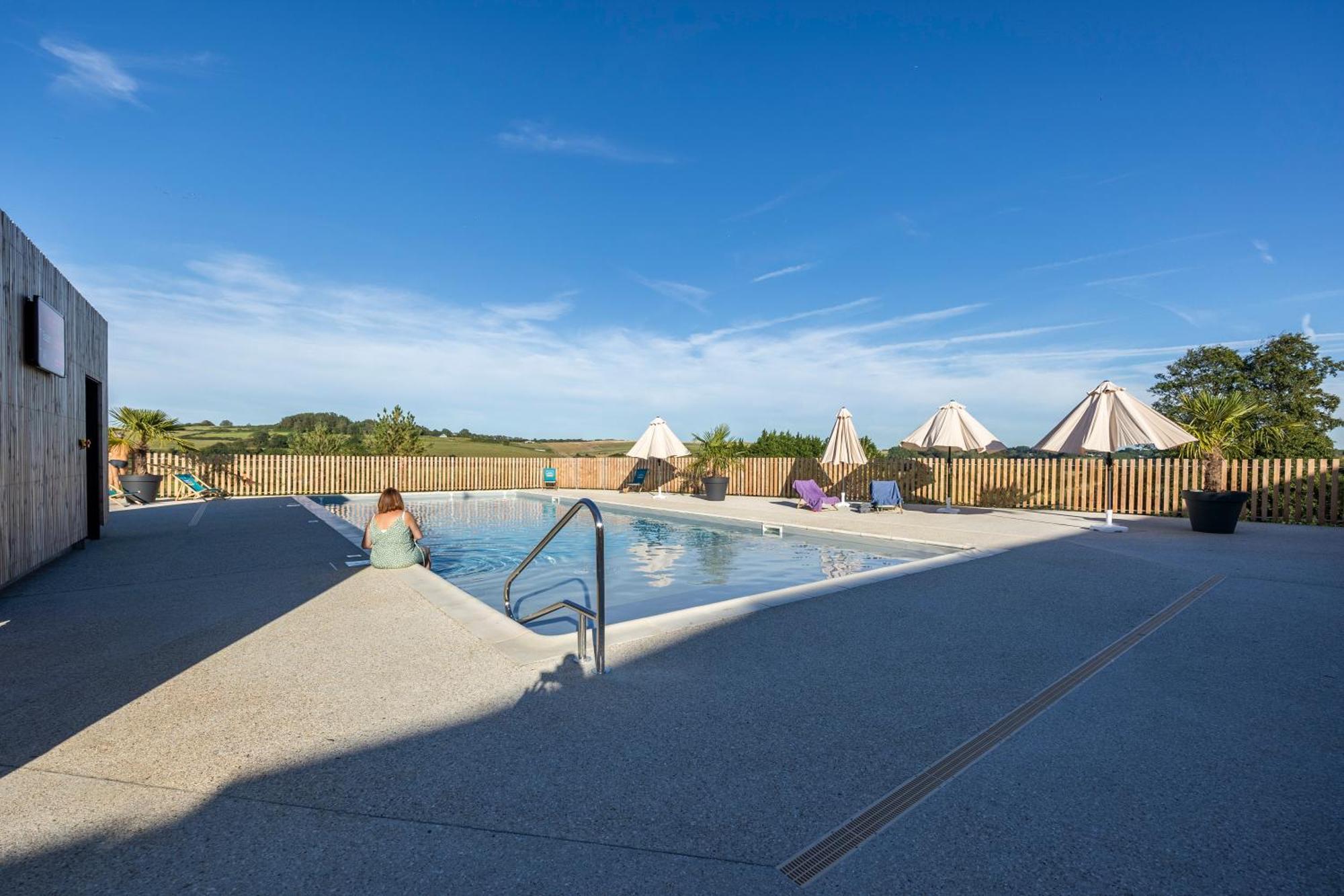 Camping Domaine Saane Et Mer Quiberville Extérieur photo