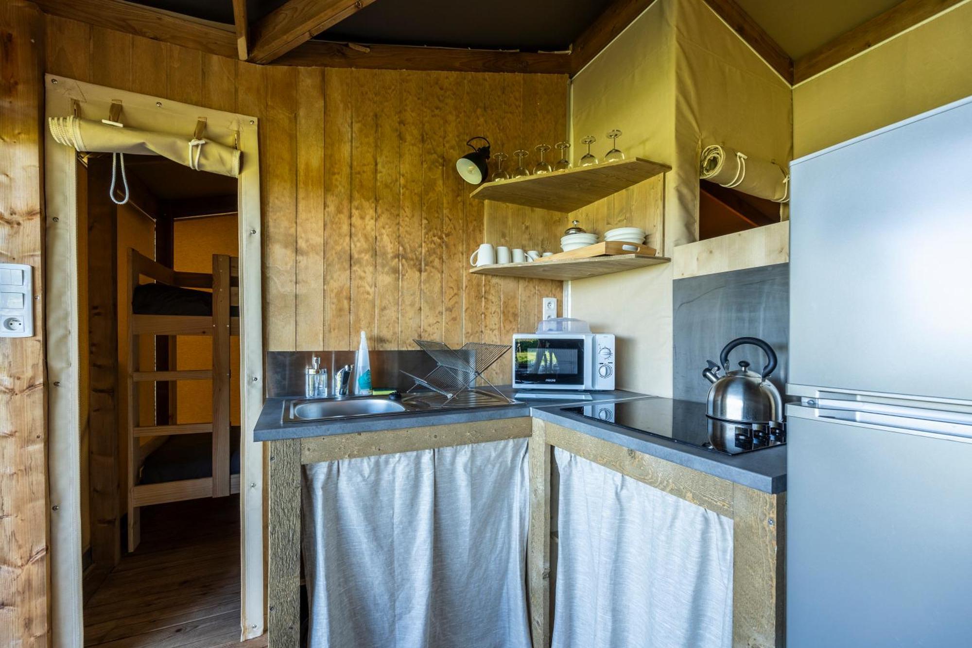 Camping Domaine Saane Et Mer Quiberville Chambre photo