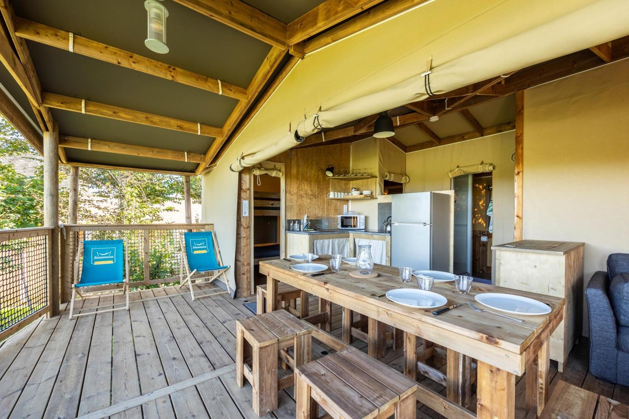 Camping Domaine Saane Et Mer Quiberville Chambre photo
