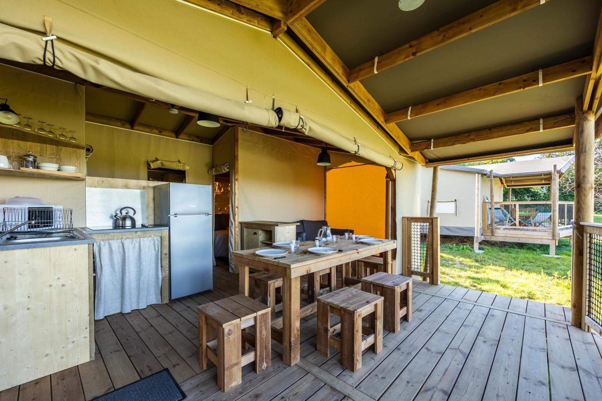 Camping Domaine Saane Et Mer Quiberville Chambre photo