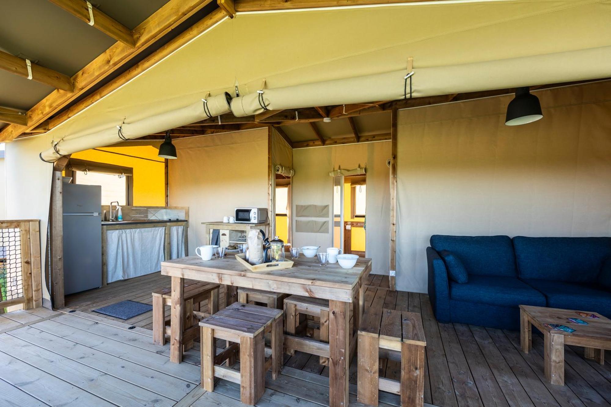 Camping Domaine Saane Et Mer Quiberville Chambre photo